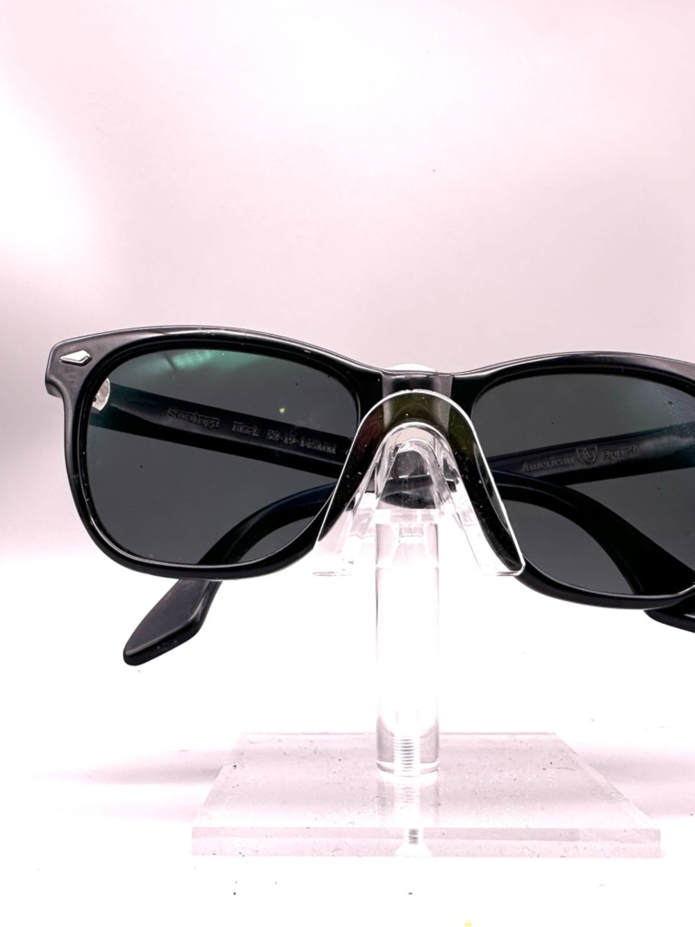 American Optical Saratoga Sunglasses Black 52-19-145MM AO Eyewear Frames Only